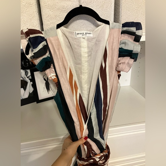 Apiece Apart Costa Del Sol Wrap Dress - Picture 4 of 7